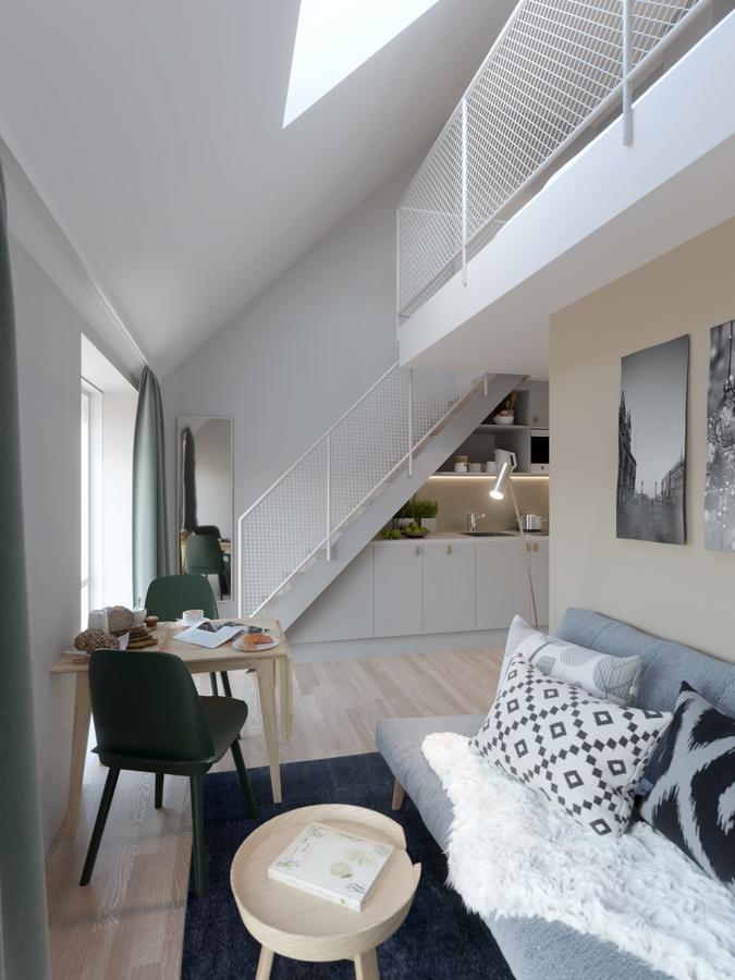 Aparthotel Telefonplan Stockholm Bagian luar foto